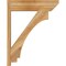Ekena Millwork Imperial Slat Rough Sawn Outlooker, Western Red Cedar, 8"W x 30"D x 38"H OUT08X30X38IMP06RWR - alternate 3